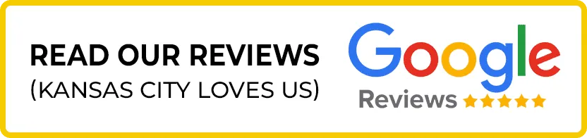 Google Reviews banner encouraging users to read positive testimonials about Rex Buys KC